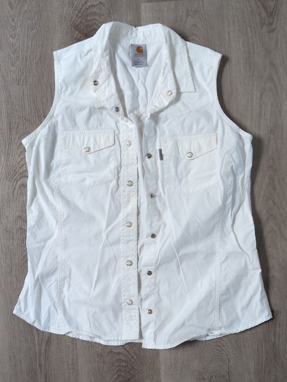 Carhartt White Vest
